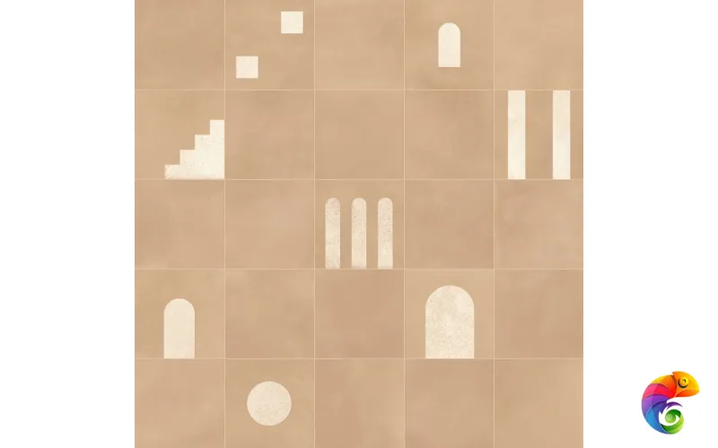 KH3K CRETA DEC.ARCHETIPO (20-40% - DECORO / 60-80% - FONDO) 20Х20