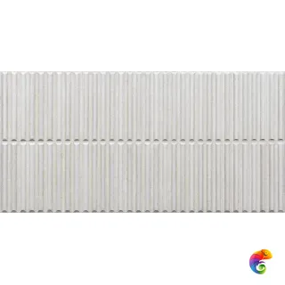 05234 Stripes White Glossy Ret 30X60