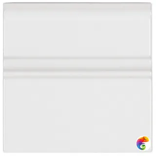 Neri ADNE5319 Rodapie Clasico Blanco