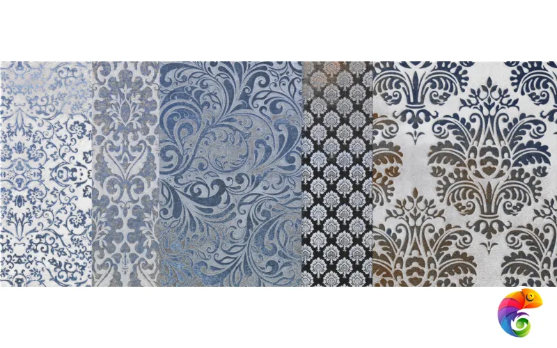 Плитка SH529BC SHINE TURCHESE BATIK C