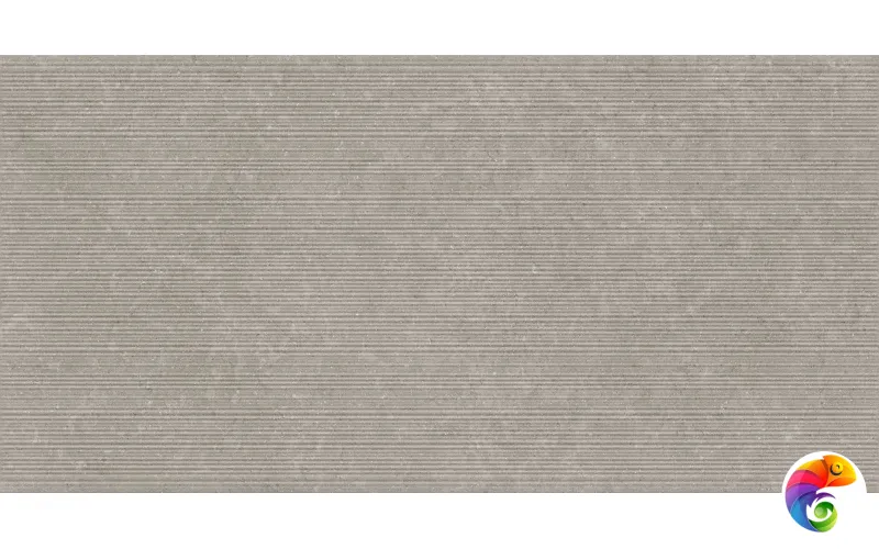 Керамогранит 05601A English Grey Ribbed Nat Ret 60х120