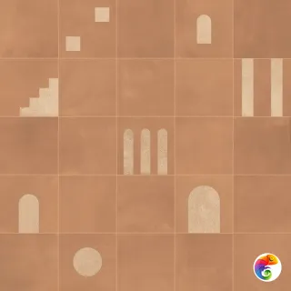 KH2K MATTONE ARCHETIPO (20-40% - DECORO / 60-80% - FONDO) 20Х20