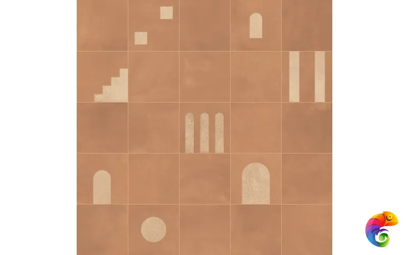 KH2K MATTONE ARCHETIPO (20-40% - DECORO / 60-80% - FONDO) 20Х20