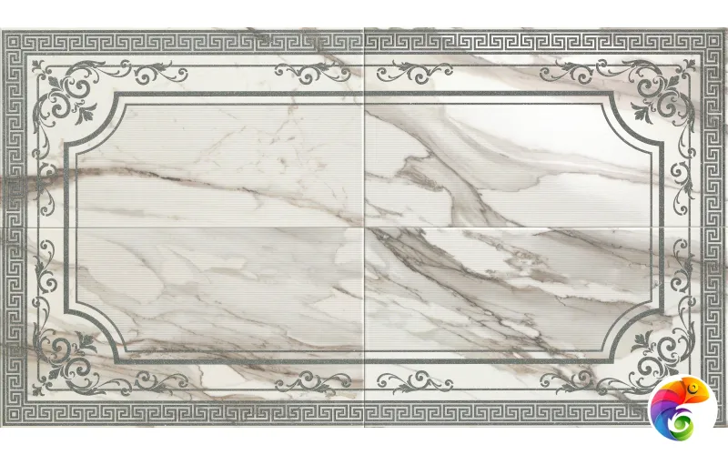 S.M. Калакатта Голд Буазери 63х114/ S.M. Calacatta Gold Boiserie C4 Supernova Marble (снят с произ-ва) Atlas Concorde Rus