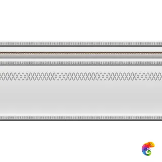 Garden Zocalo Classic Blanco 15х30