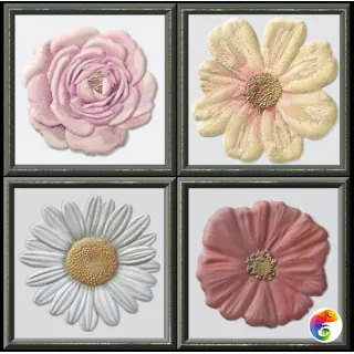 Garden Dec Flor Cold 15х15