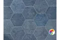 Saona Azul Hex 23x27 Saona Durstone