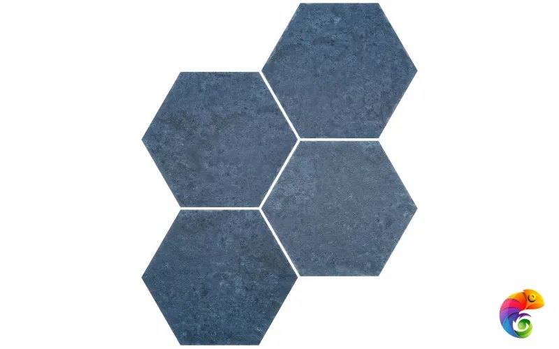 Saona Azul Hex 23x27 Saona Durstone