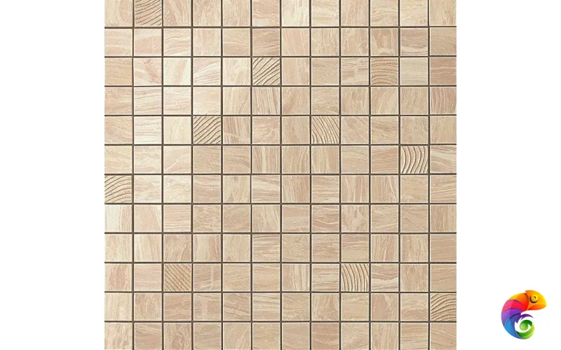 S.M. Вудстоун Шампань Мозаика 30.5х30.5/ S.M. Woodstone Champagne Mosaic Supernova Marble (снят с произ-ва) Atlas Concorde Rus