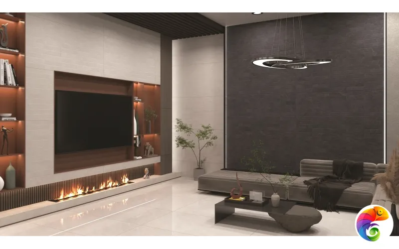 Carbonio White 60х120 India 60х120 Ocean Ceramic INDIA NEW