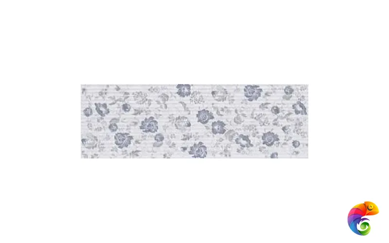 Niza Flores Azul 20х60 Niza Myr ceramicas