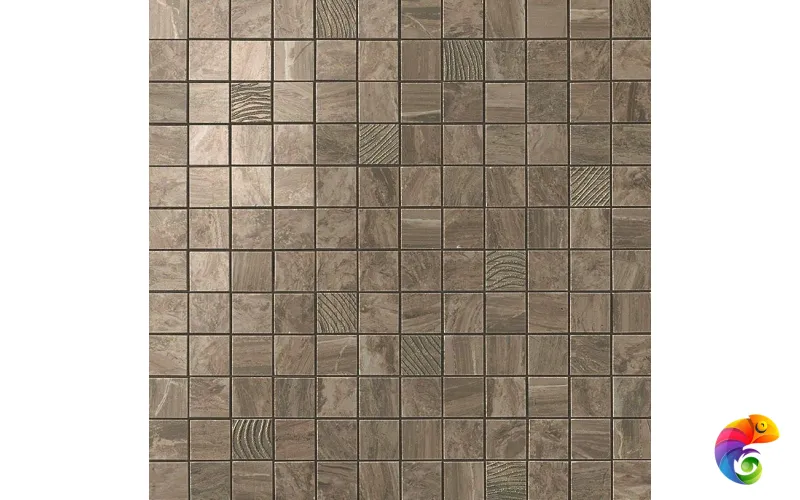 S.M. Вудстоун Таупе Мозаика 30.5х30.5/ S.M. Woodstone Taupe Mosaic Supernova Marble (снят с произ-ва) Atlas Concorde Rus