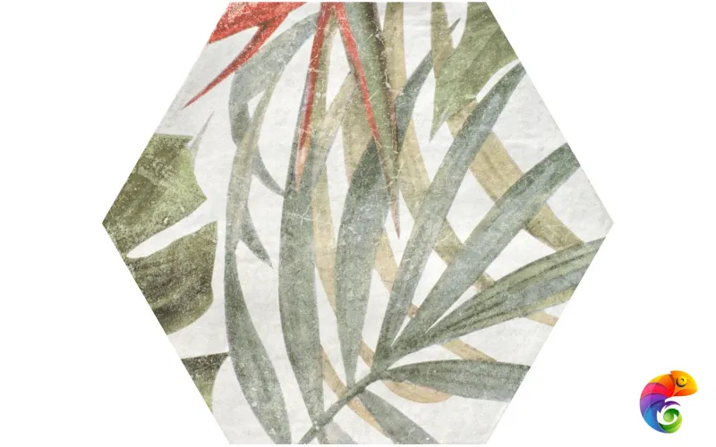 Aruba Blanco Hex 23x27 Saona Durstone