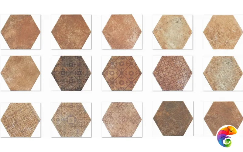 Pompeia Decor Marron 20x24 Pompeia Monopole