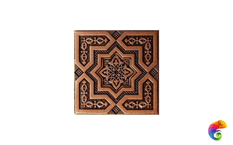 Beni-maclet Satined cooper (медь сатинированная) 6х6 Moneli Moneli