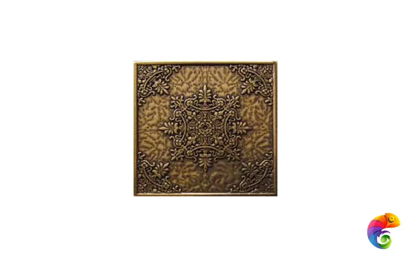 Luxor Shined brass (бронза полированная) 7.5х7.5 Moneli Moneli