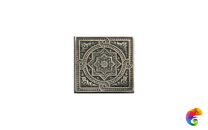 Beni-mamet Shined brass (бронза полированная) 6х6 Moneli Moneli