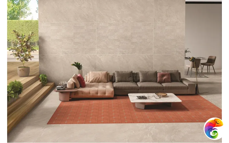 Carbonio Bisque 60х120 India 60х120 Ocean Ceramic INDIA NEW