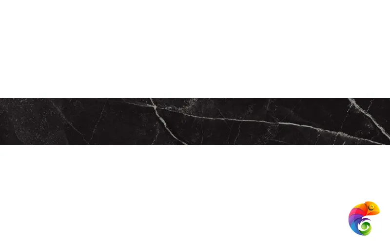 Эмпаир Калак. Блэк Бордюр 7,2х60 Лап/ Empire Calacatta Black Listello Lap Empire Atlas Concorde Rus