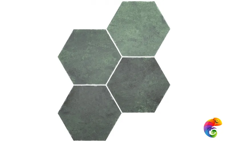 Saona Esmeralda Hex 23x27 Saona Durstone