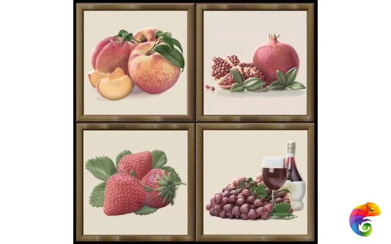 Garden Dec Fruit Warm 15х15 Garden Heralgi