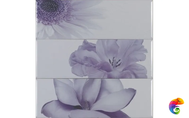 Chloe Lila D-930 (3pzs) 75х75 Chloe Myr ceramicas