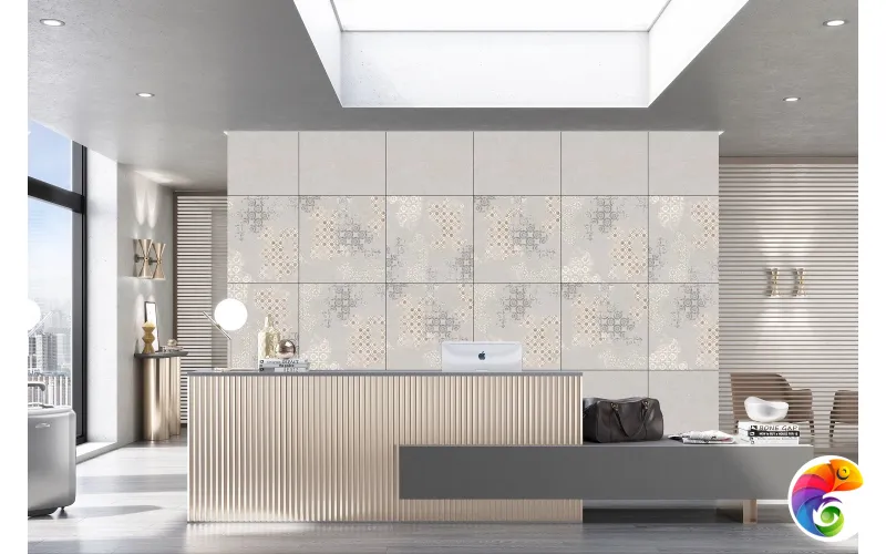 Arenito Off White Decor 60х60 India 60х60 Ocean Ceramic INDIA NEW