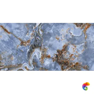 60x120 AGYARO BLUE HIGH GLOSSY (х)