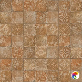 DEC.MIX POMPOSA AMBRA 20X20