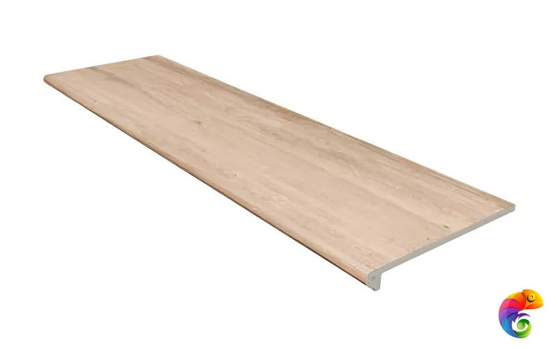Peld. Red.120 Marble Travert. Beige Liso