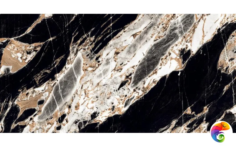 60x120 NOKS BLACK - A HIGH GLOSSY (х)