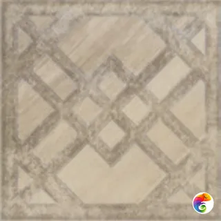 ANTIQ.GEOMETRIE OAK 200x200