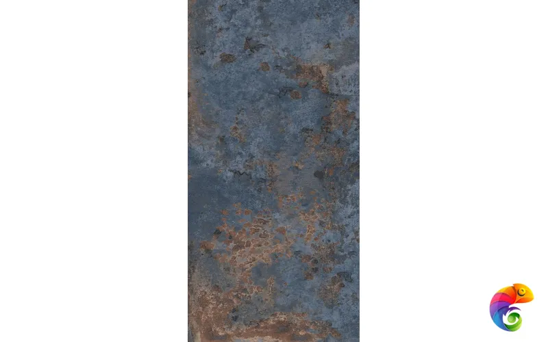 60*120 Oxyde Carving Blue Rec.