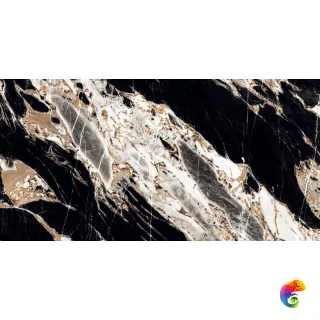 60x120 NOKS BLACK - B HIGH GLOSSY