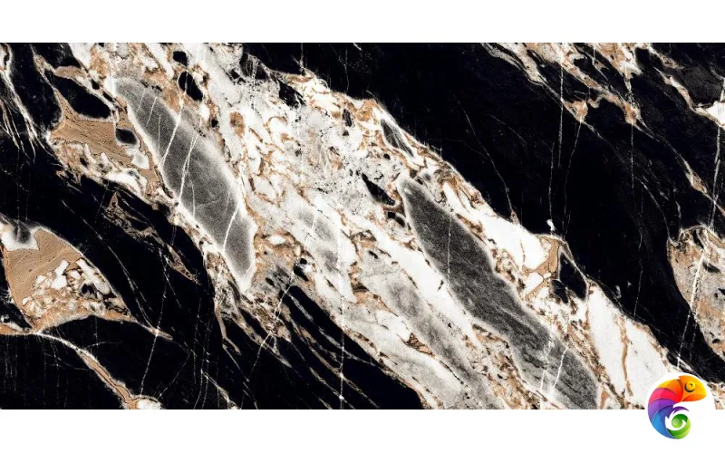 60x120 NOKS BLACK - B HIGH GLOSSY (х)