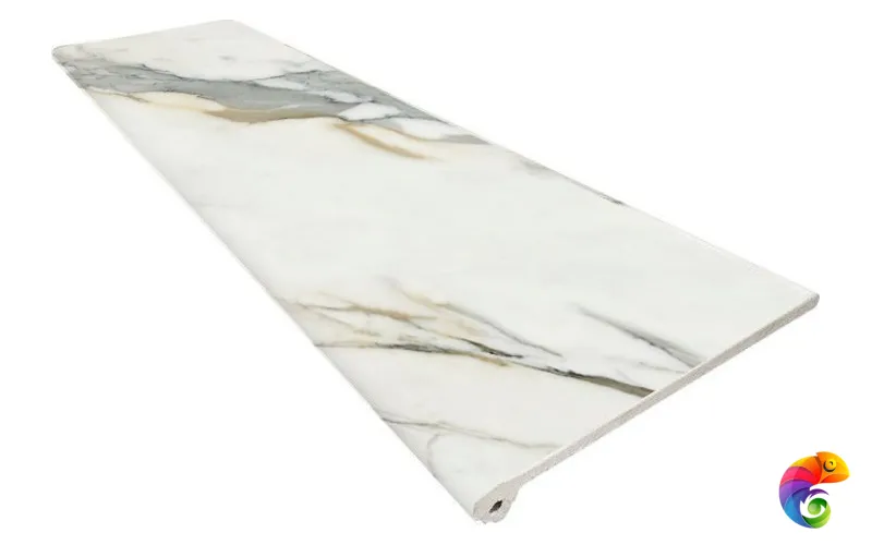 PELDAÑO FIOR C1 CALACATTA BORGHINI 33*120