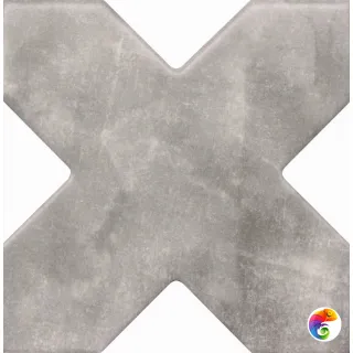 BECOLORS CROSS 13,25X13,25 GREY