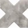 BECOLORS CROSS 13,25X13,25 GREY