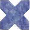 BECOLORS CROSS 13,25X13,25 ELECTRIC BLUE