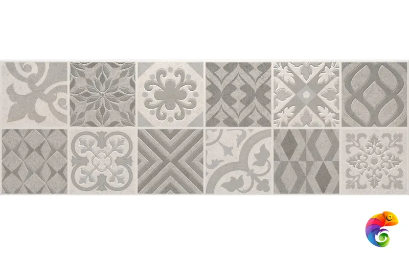 MOSAICO VINTAGE SILVER 30X90