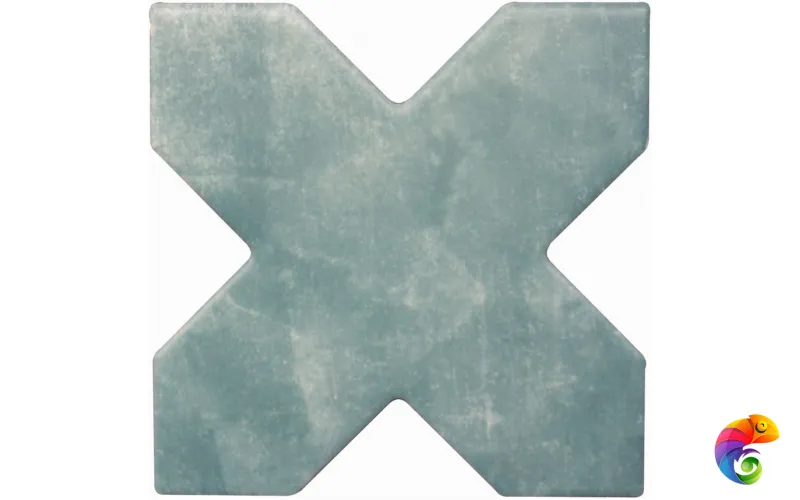 BECOLORS CROSS 13,25X13,25 LAGOON