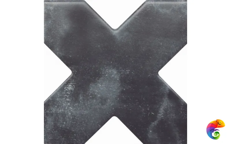 BECOLORS CROSS 13,25X13,25 NAVY