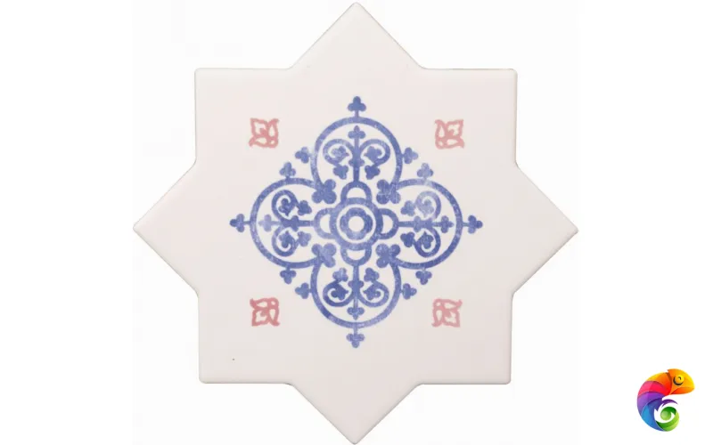 BECOLORS STAR 13,25X13,25 DEC. ARABESQUE