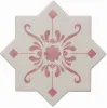 BECOLORS STAR 13,25X13,25 DEC. STENCIL CORAL