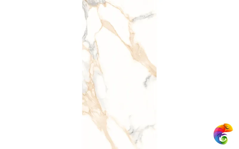 60*120 GERMAN STATUARIO DIVA GOLD MATT+CARVING (х)