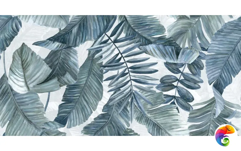 60X120 TOUCH EVO DEC. TROPICAL BLUE RETT