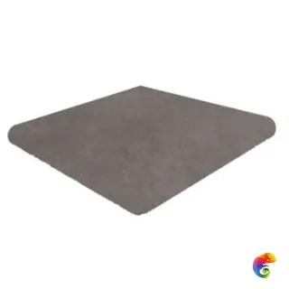 Esquina Redonda Capri Carbón