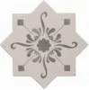 BECOLORS STAR 13,25X13,25 DEC. STENCIL GREY