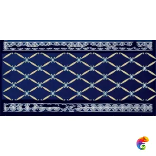 CENEFA DELIS COBALTO SILVER 20X10