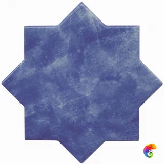 BECOLORS STAR 13,25X13,25 ELECTRIC BLUE